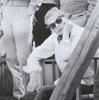 Per-Olow Anderson, "Anita Ekberg on the set for War and Peace, 1956".