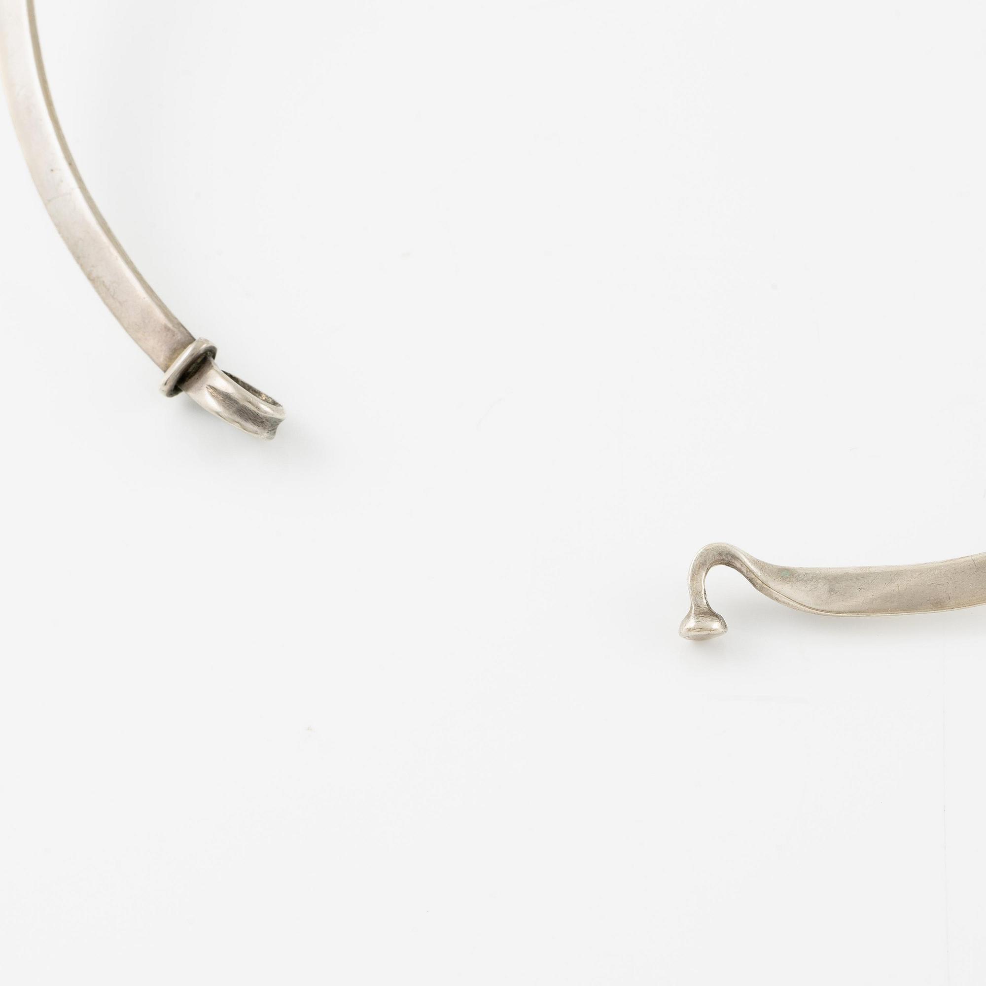 Vivianna Torun Bülow-Hübe, Necklace, silver.
