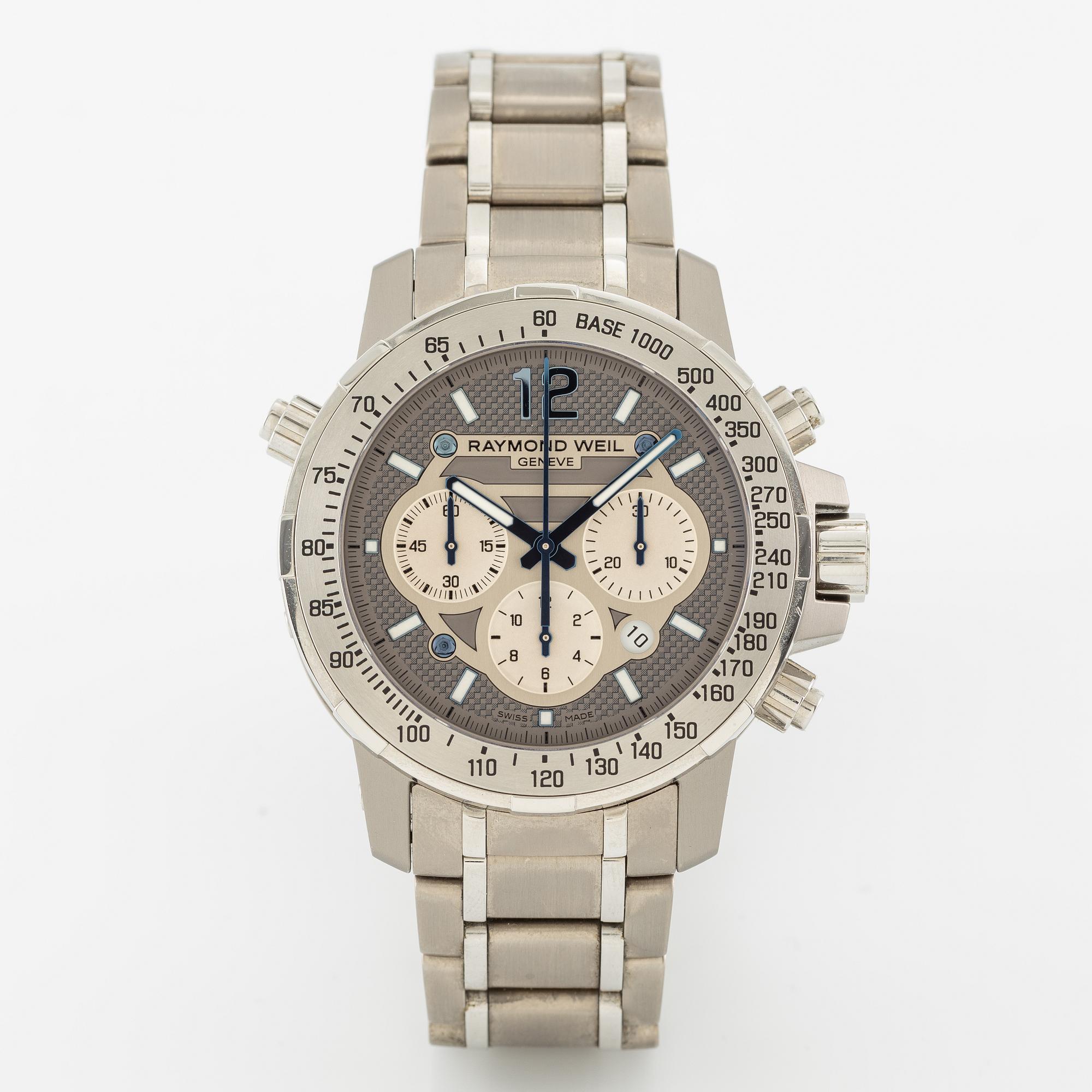 Raymond Weil, Nabucco, kronograf, armbandsur, 46 mm.