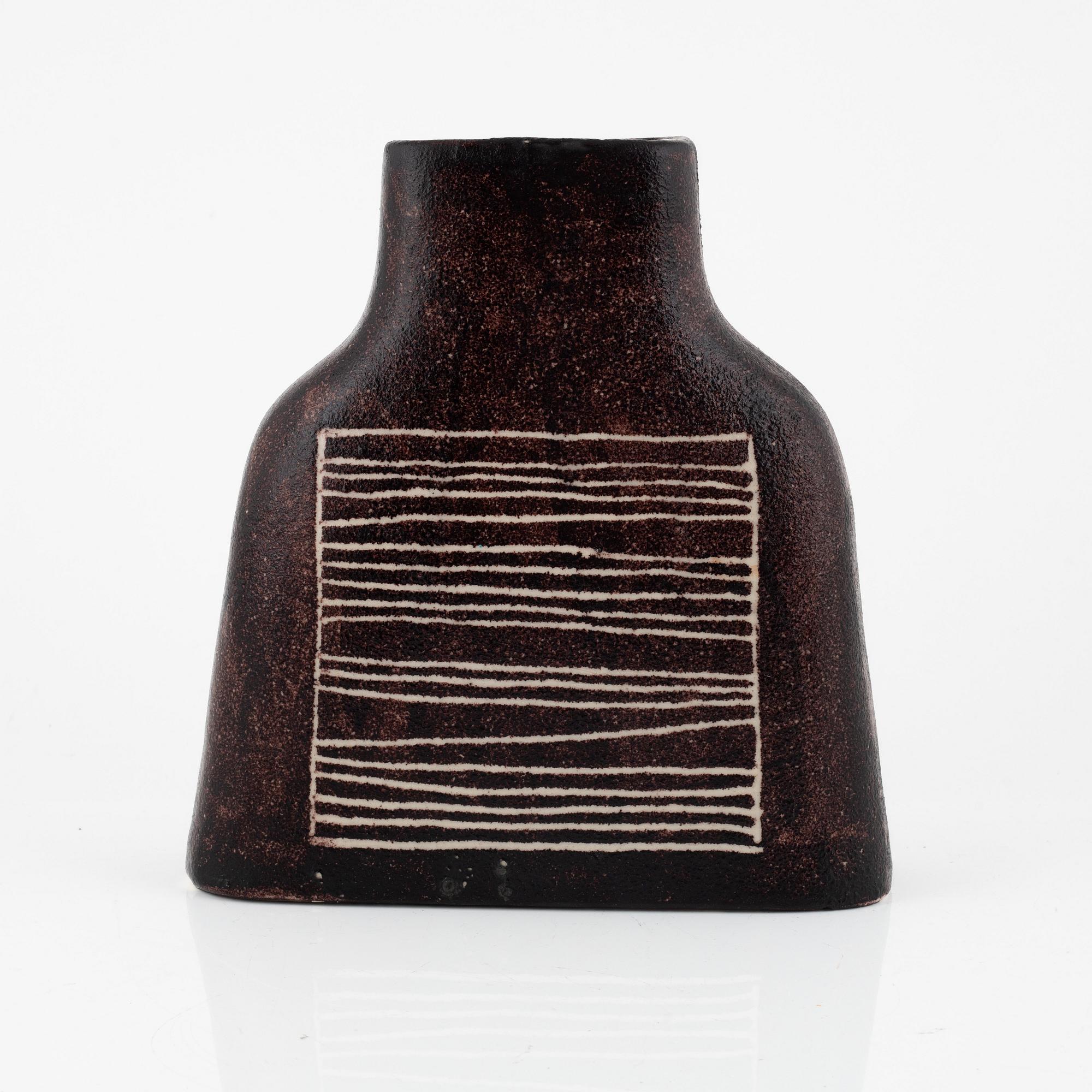 Guido Gambone, a glazed faience vase, Italy 1950/60s.