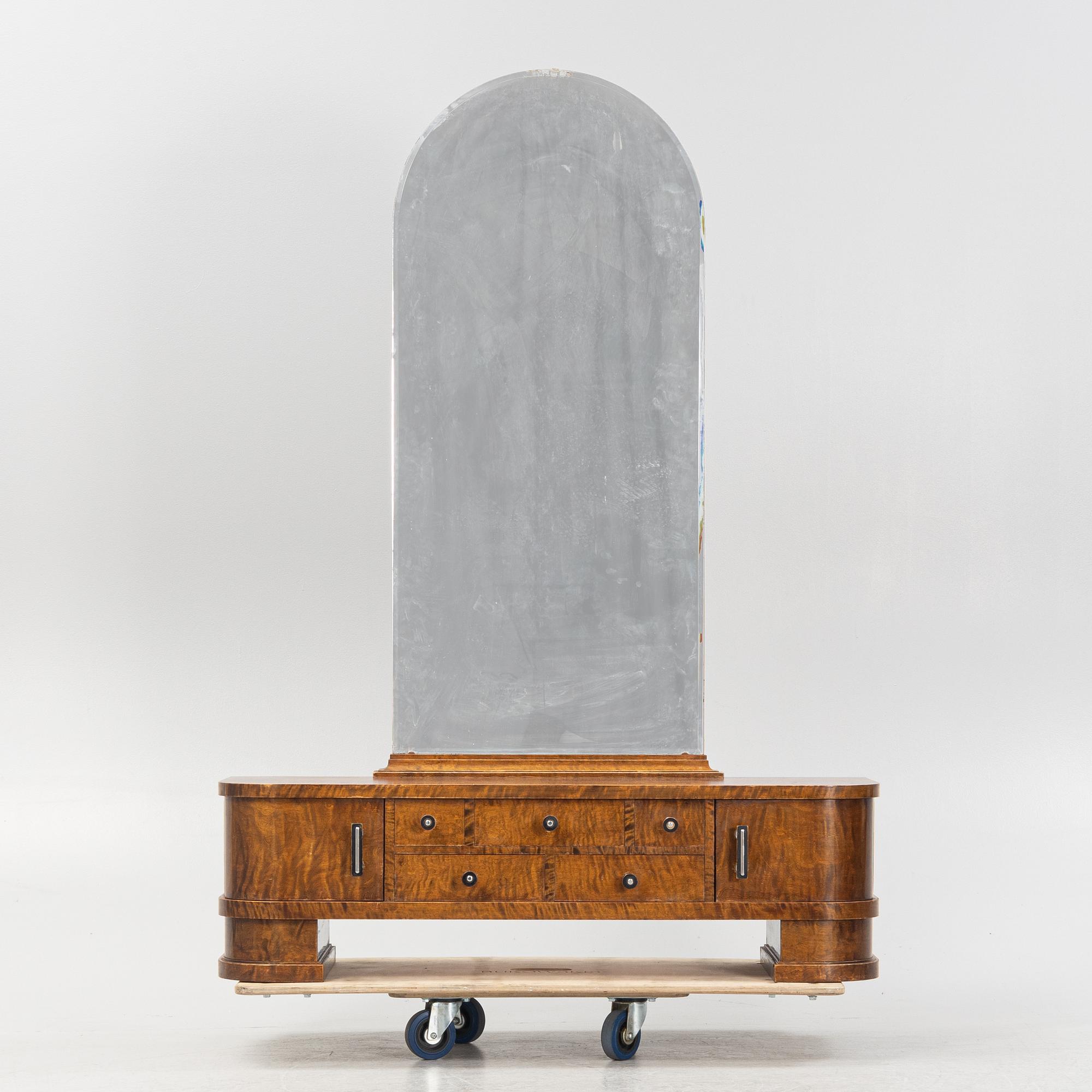 Hallmöbel, funkis, 1930-tal.