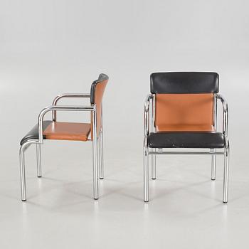 BÖRJE LINDAU & BO LINDEKRANTZ, karmstolar, ett par, 1900-talets andra hälft.