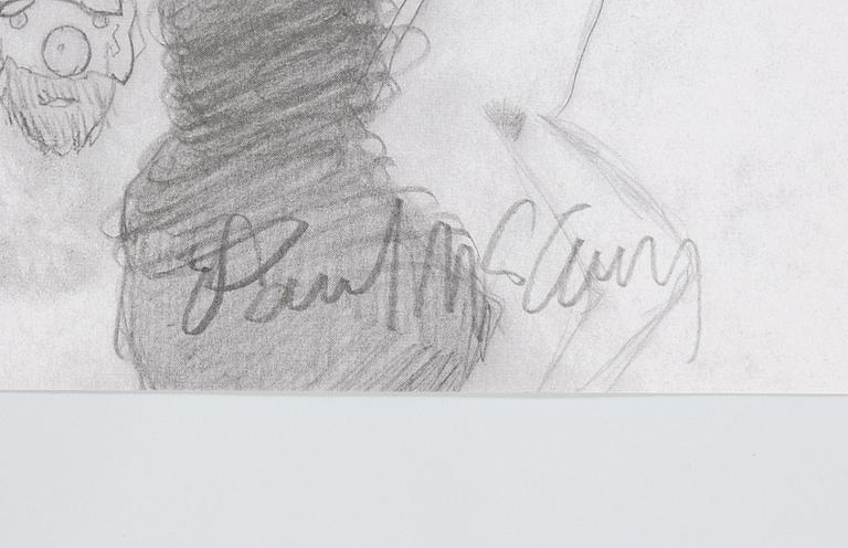 Paul McCarthy, "Coppermeal 1,2,3, 4", fyra litografier.