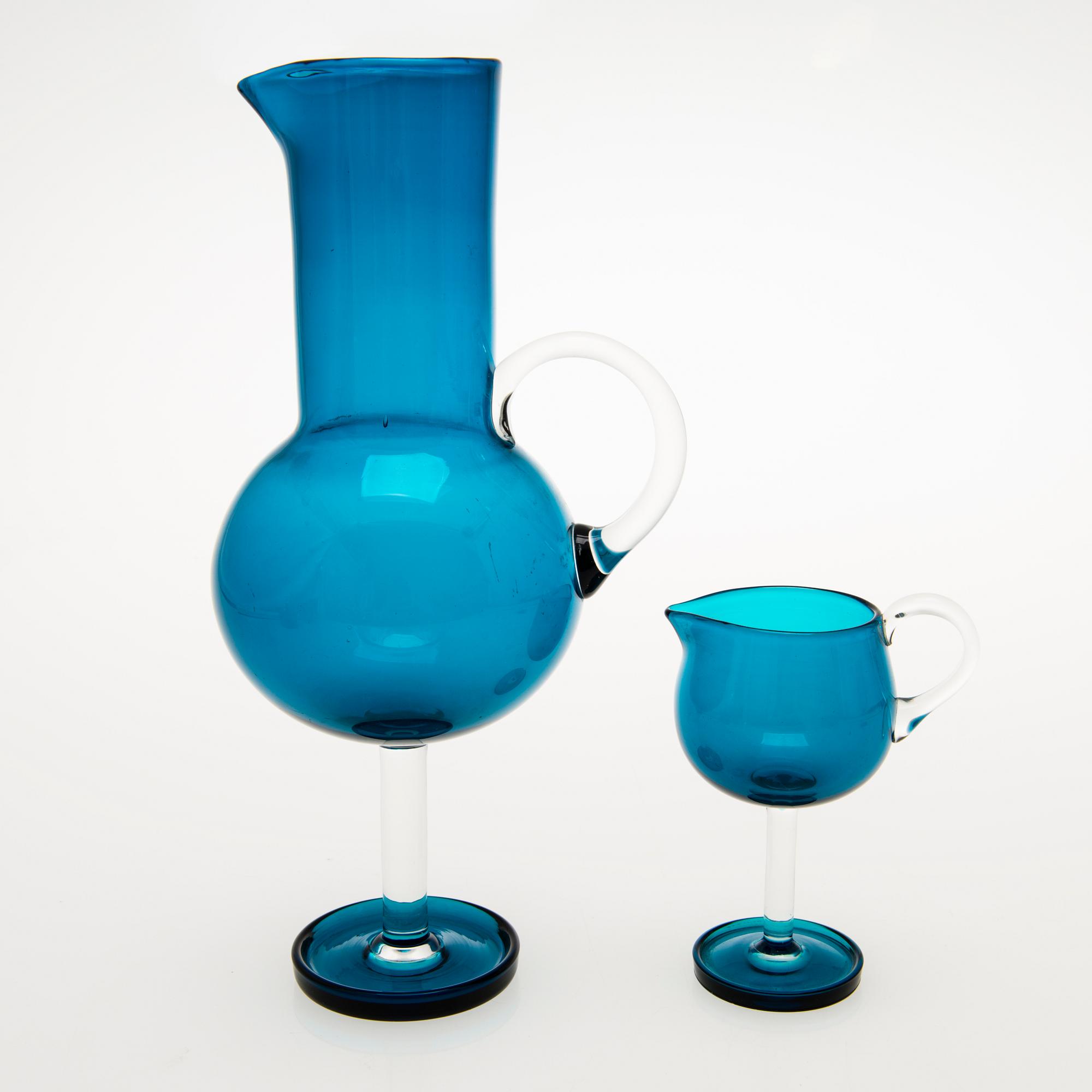 NANNY STILL, "Harlekiini"-lasisto, 5 osaa, Riihimäen Lasi Oy, 1959-69.