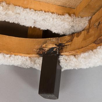 A pair of  1930s/40s. 'Continent' armchairs model 217, Asko, Finland.