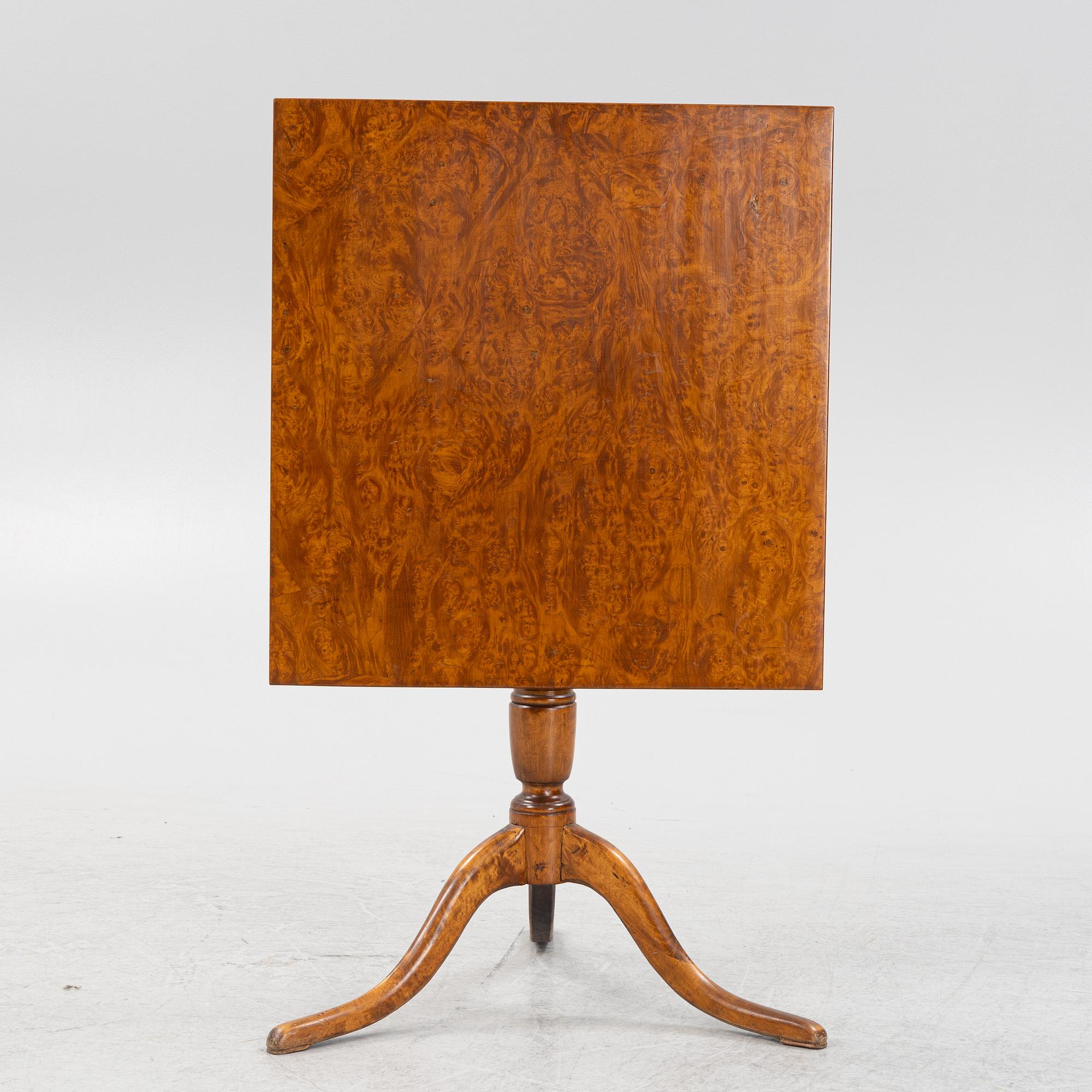 Fällbord, 1800-tal.