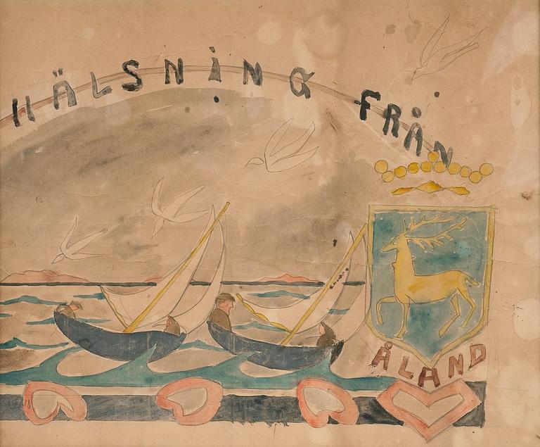 Joel Pettersson, "HÄLSNING FRÅN ÅLAND".