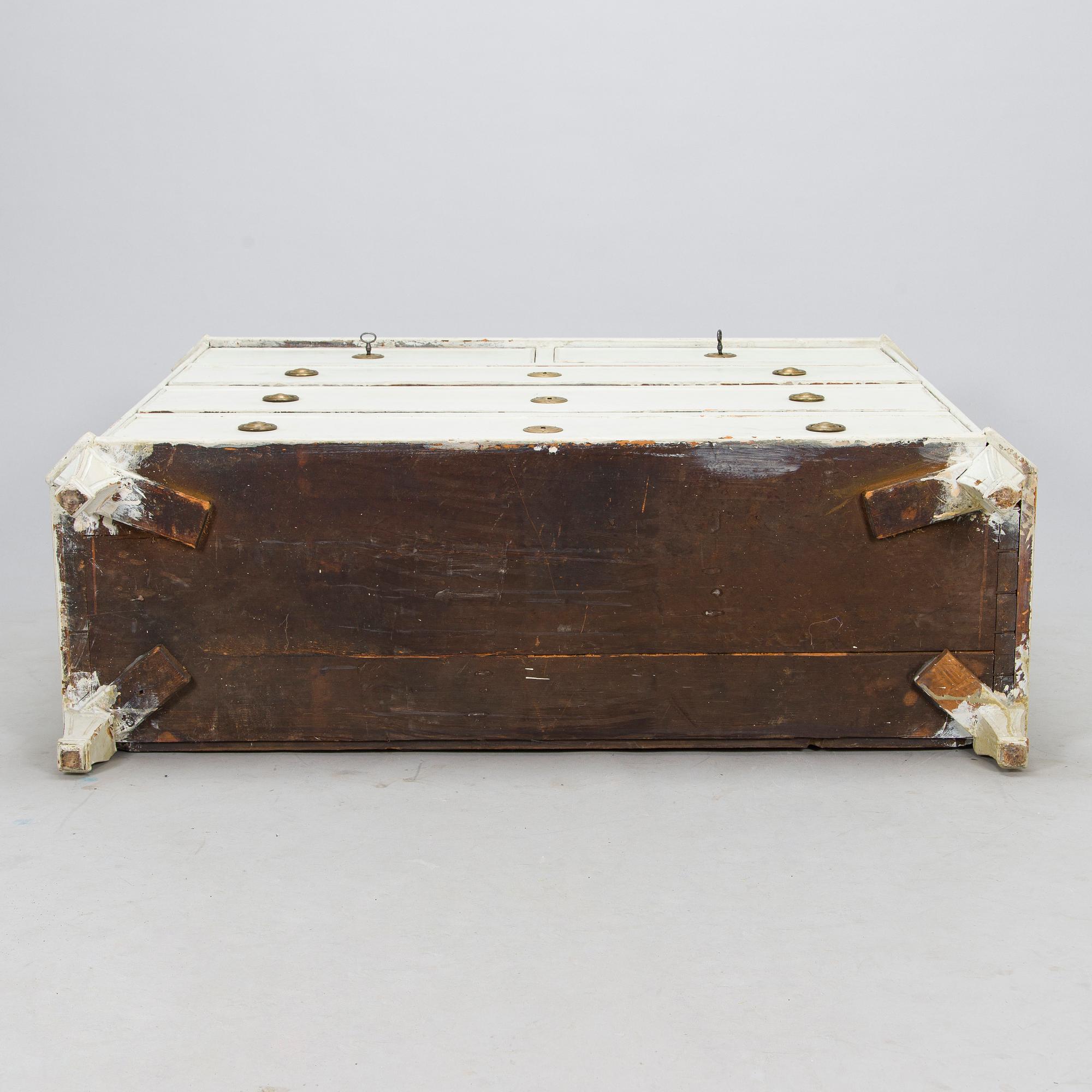 Byrå, gustaviansk, 1700-talets slut.