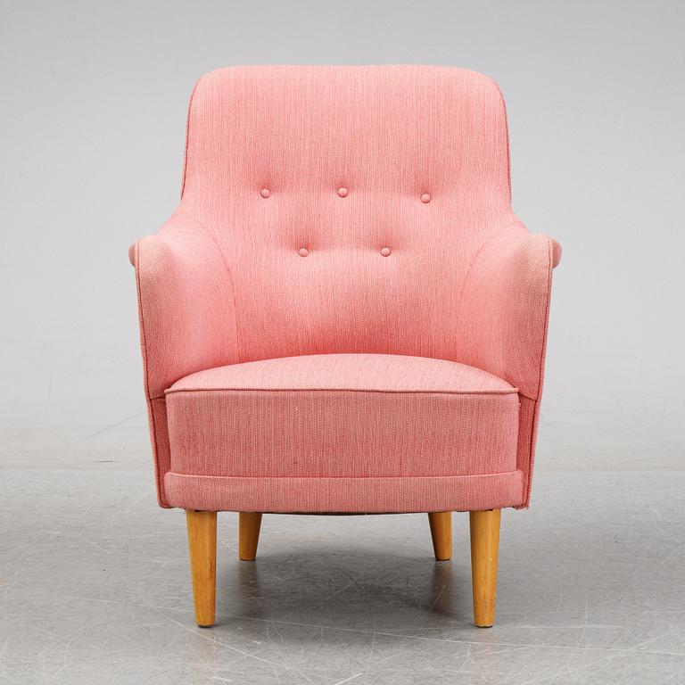 Carl Malmsten, a 'Samsas' armchair, second half of the 20th Century.