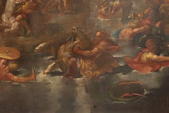 After Raphael. The Battle of the Milvian Bridge.