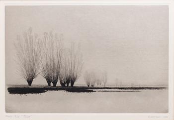 GUNNAR NORRMAN, drypoint signed dated and numbered 1962 2/10.