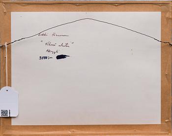 ERKKI HIENONEN, akryl på papper, signerad och daterad -76.