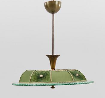 TAKLAMPA, 1930-/40-tal. Höjd ca 50 cm.