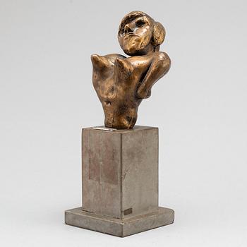 EBBE SJÖLIN, sculpture, bronze, signed.