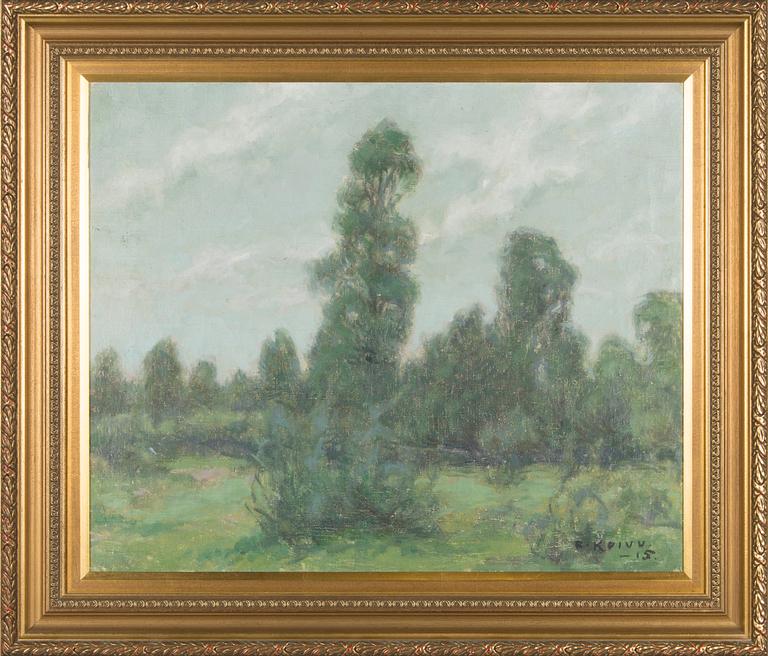 Rudolf Koivu, Maisema.