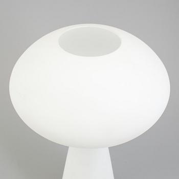 A Lisa Johansson Pape glass table lamp, Iittala for Stockmann-Orno, Finland, probably 1950's.