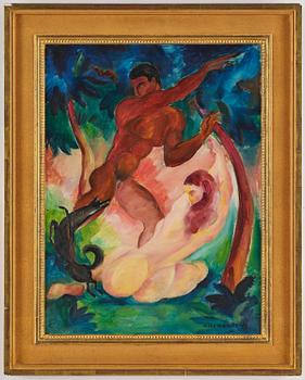 Nils Wedel, Pair in Landscape.