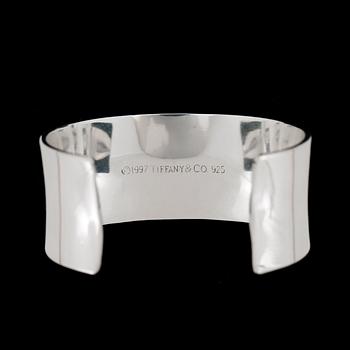 ARMBAND, sterlingsilver, "Tiffany 1837 Cuff", Tiffany, USA. Vikt ca 75 gram.