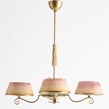 Ceiling lamp, first half of the 20th century.