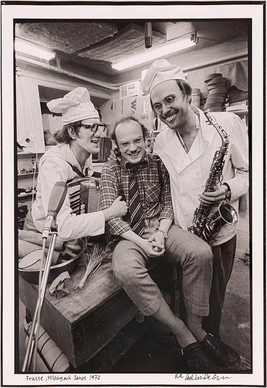 Carl Johan De Geer, "Frasse, Hilding och Janos 1972".