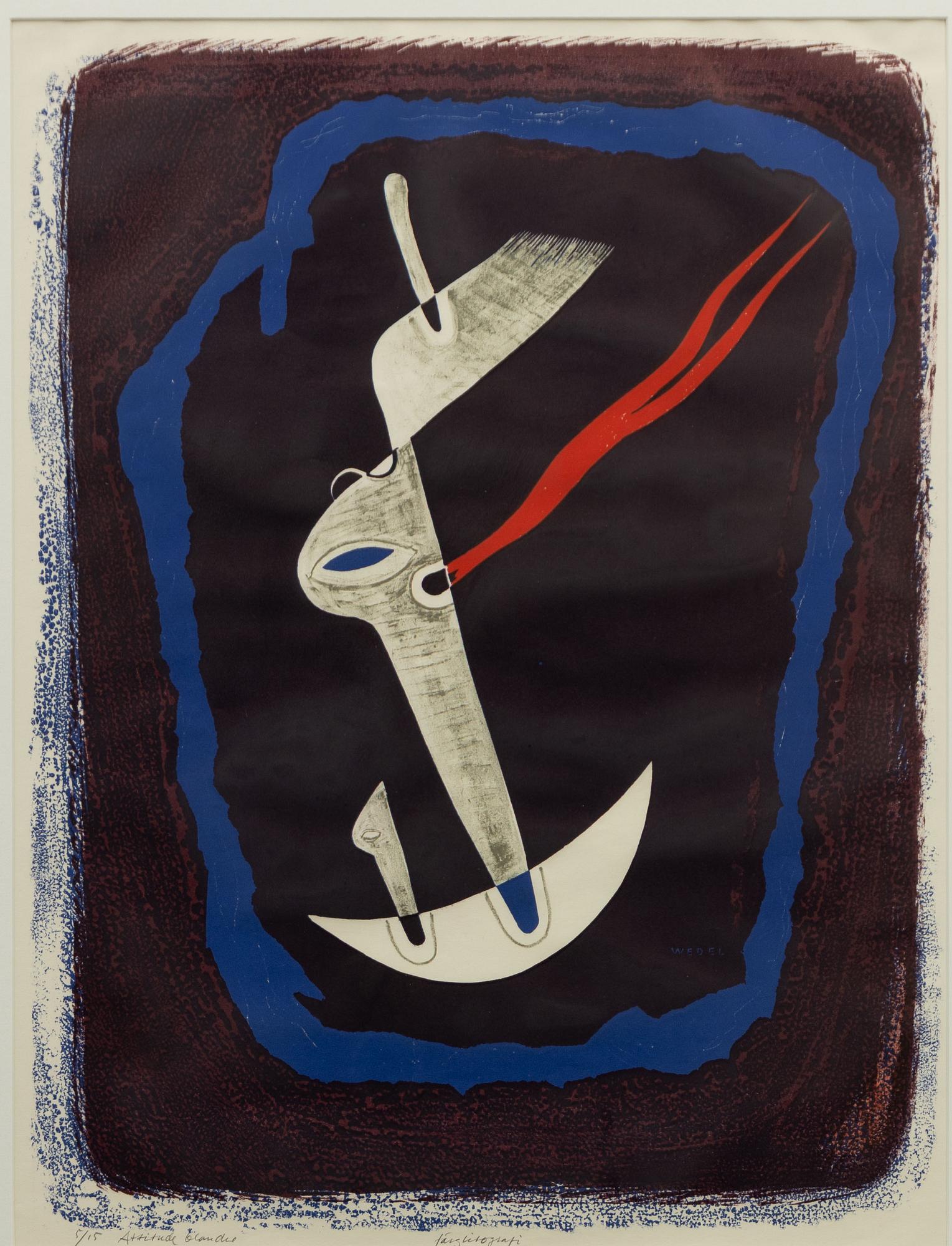 Nils Wedel,  "Attitude blanche".