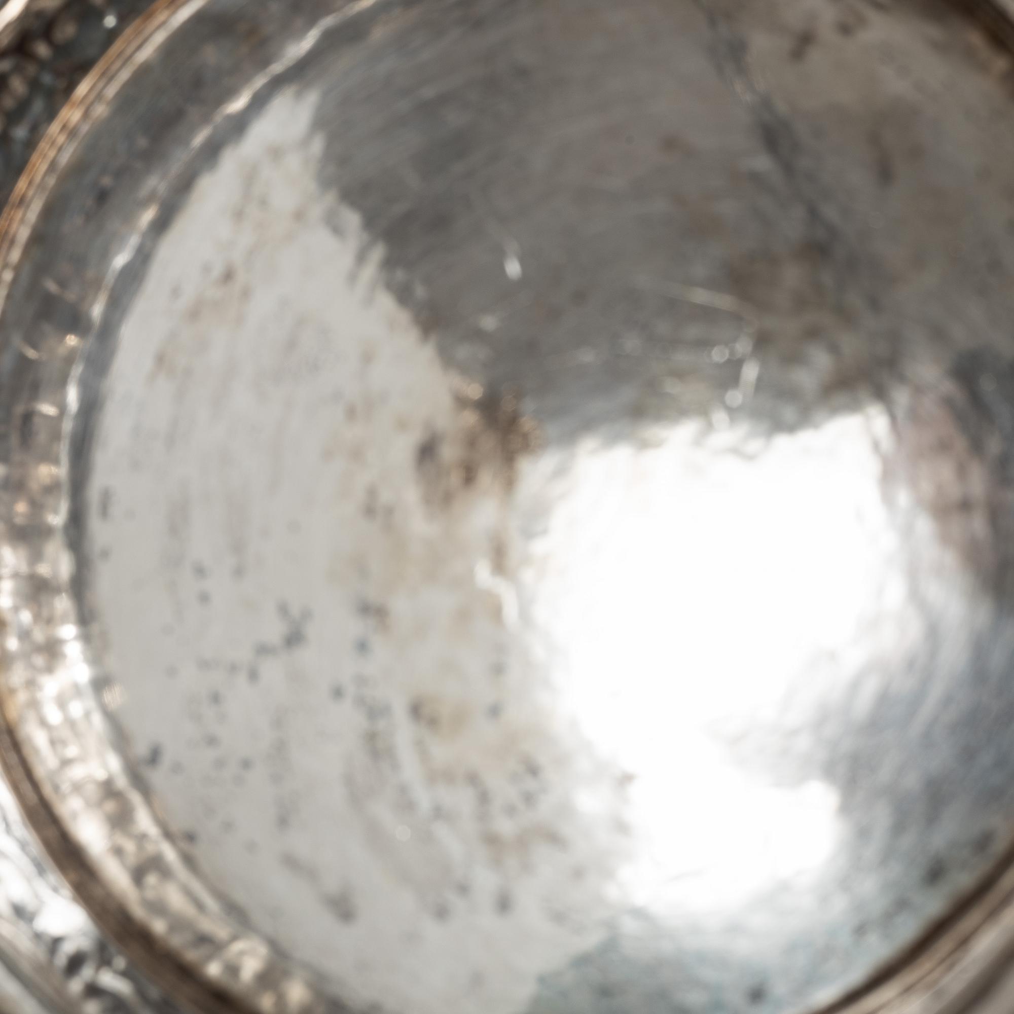 Bowl, silver, C.G Hallberg. Stockholm, 1920.