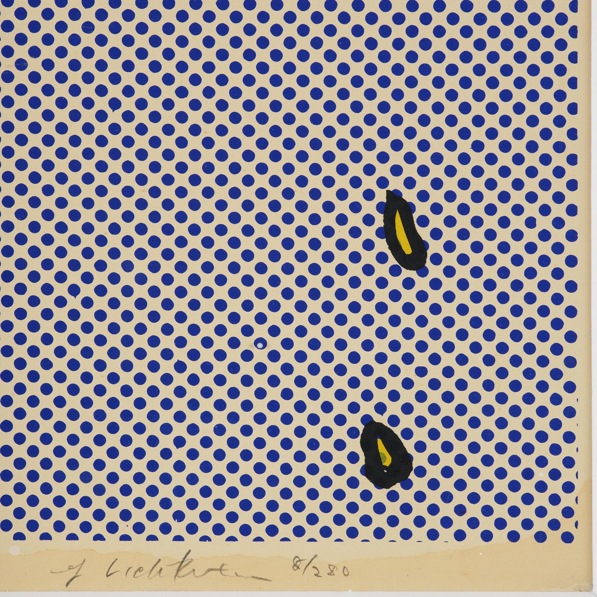 Roy Lichtenstein, "Brushstroke".