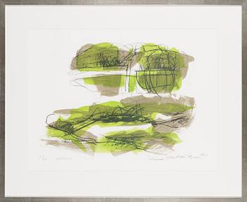 Ulla Rantanen, litograph, signed and dated 2014, numbered 35/75.