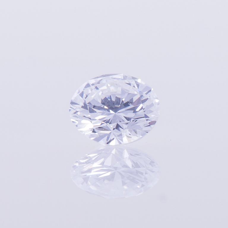DIAMANT, briljantslipad 0,53 ct G-H / VS1.