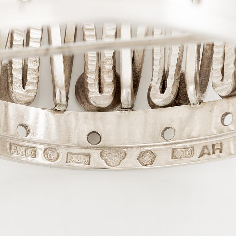 Anders Högberg, bridal crown, silver.