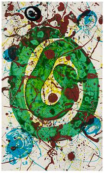 467. Sam Francis, "For the Blue Sons of the Air".