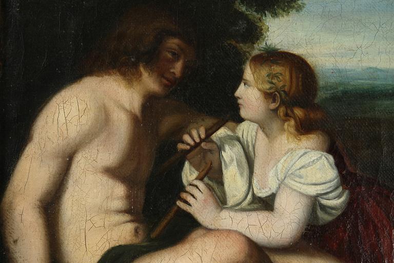 OKÄND KONSTNÄR, olja på duk, 1600/1700-tal.