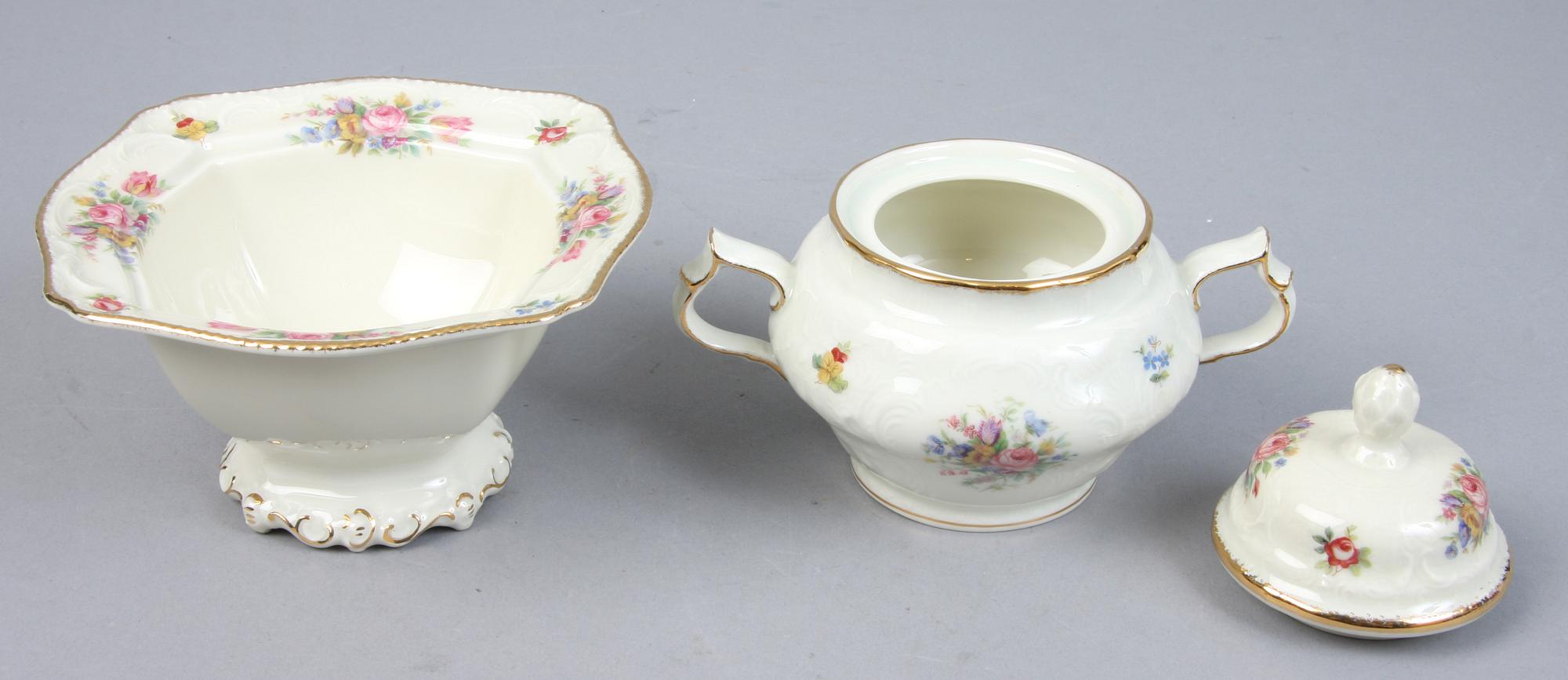 MOCCASERVIS, 18 delar, porslin, Rosenthal.