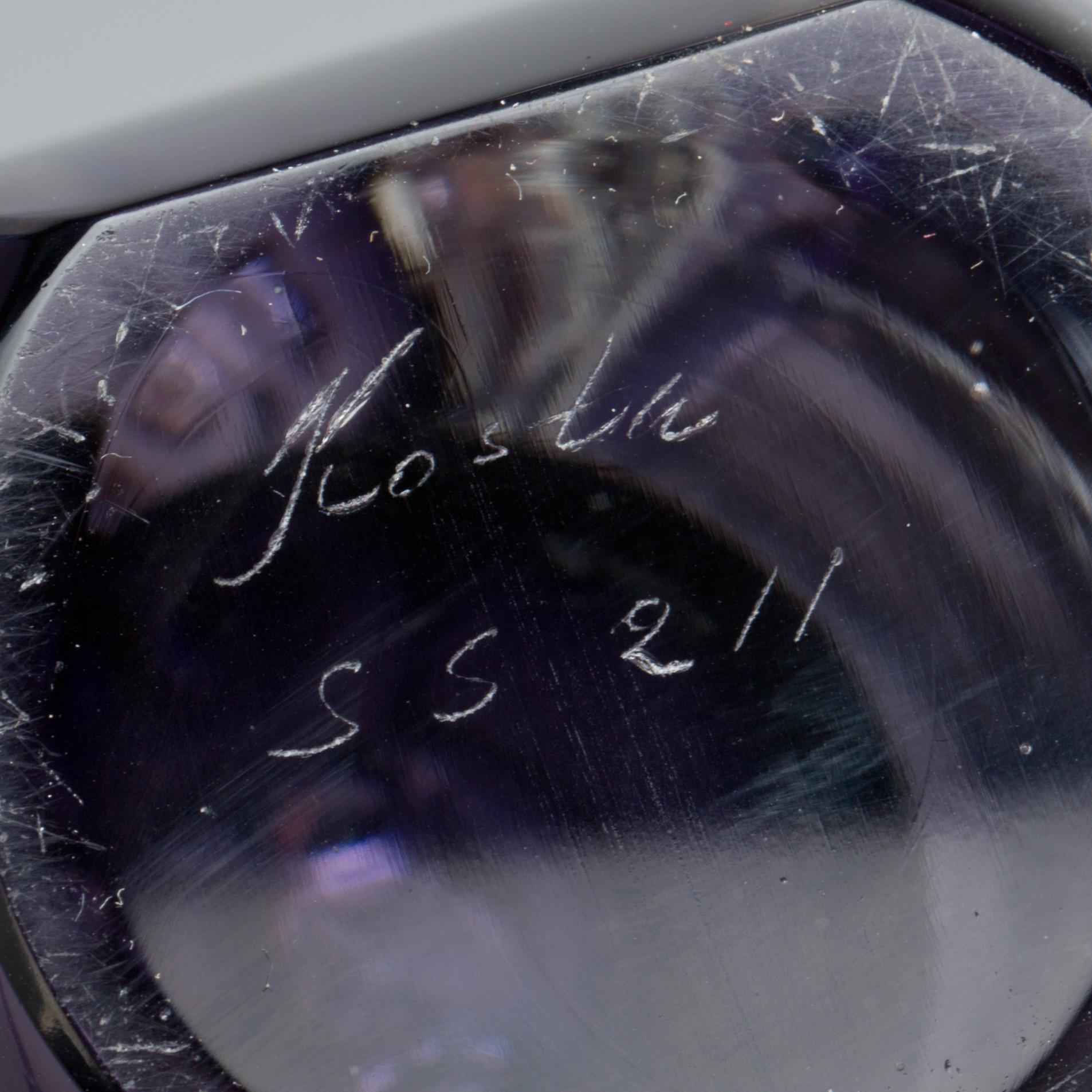 VAS, glas, Mona Morales Schildt, Kosta, signerad.