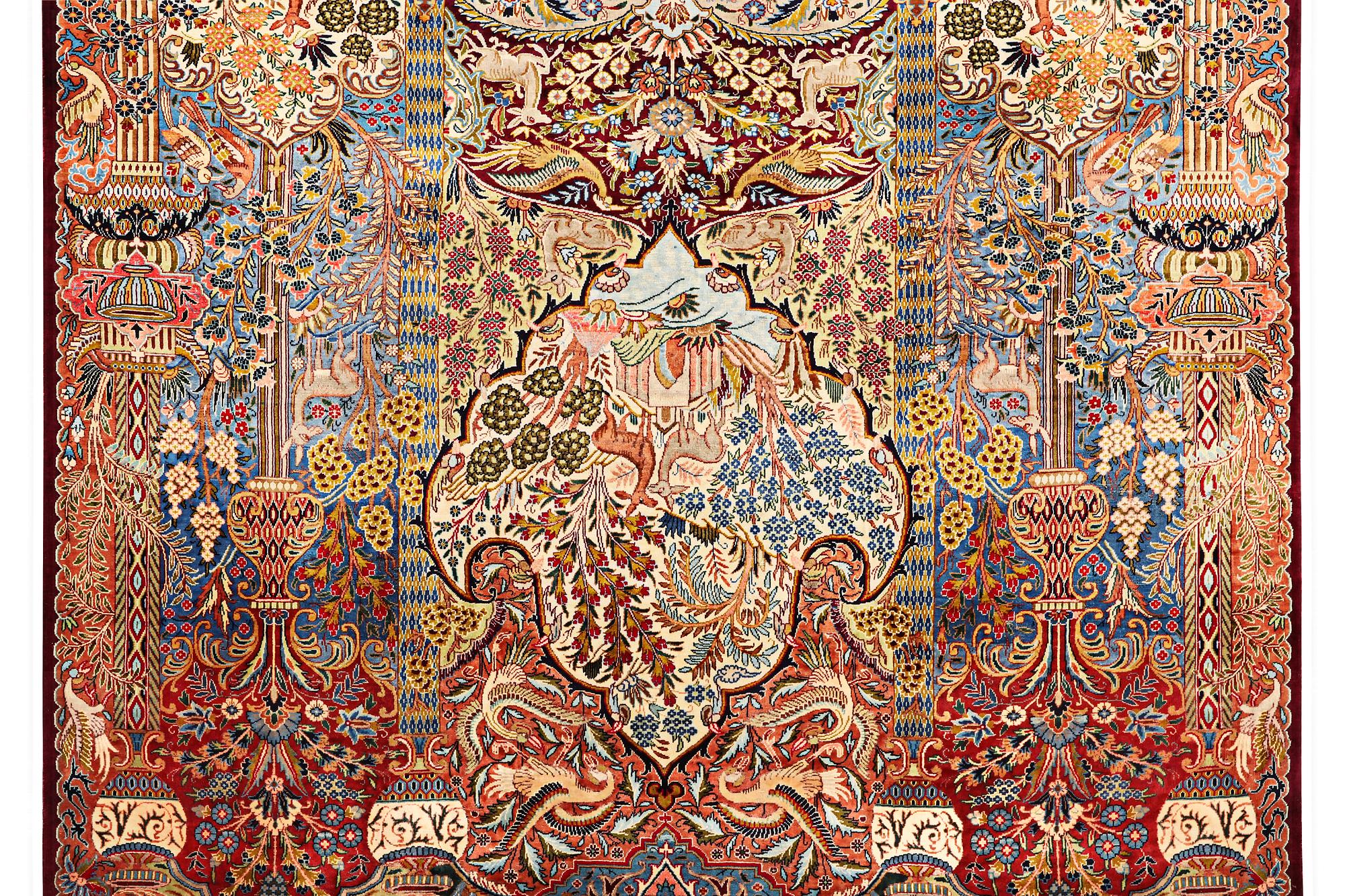 Matta, Kashmar, ca 332 x 243 cm.