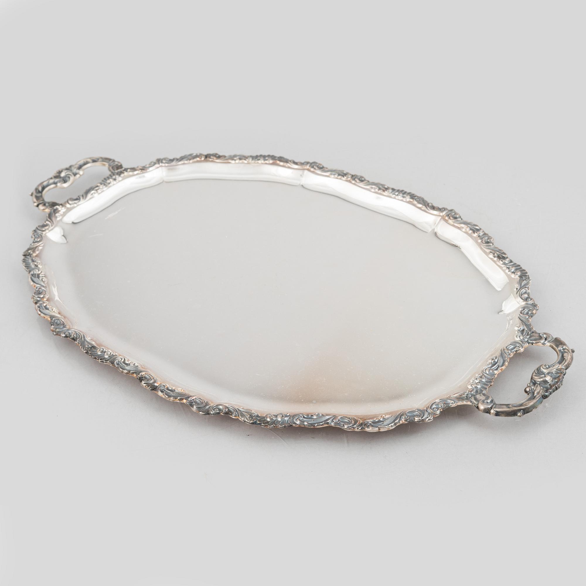 A silver tray, Kultakeskus, Hämeenlinna, Finland 1980.
