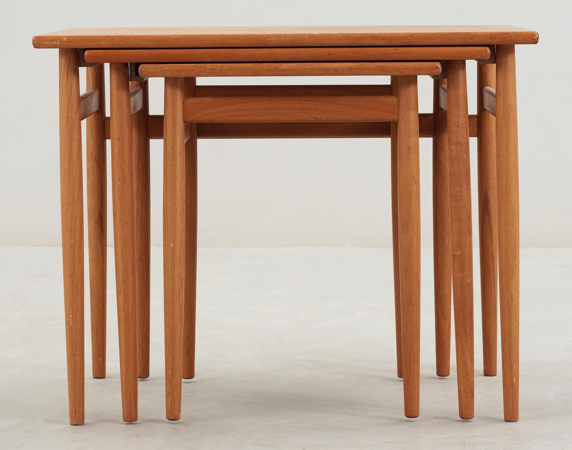 SATSBORD, 3 delar, 1950-60-tal.