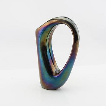 Giorgio Ferro vase "Anse volante", A.VE.M (Arte Vetraria Muranese), Italy 1950s.