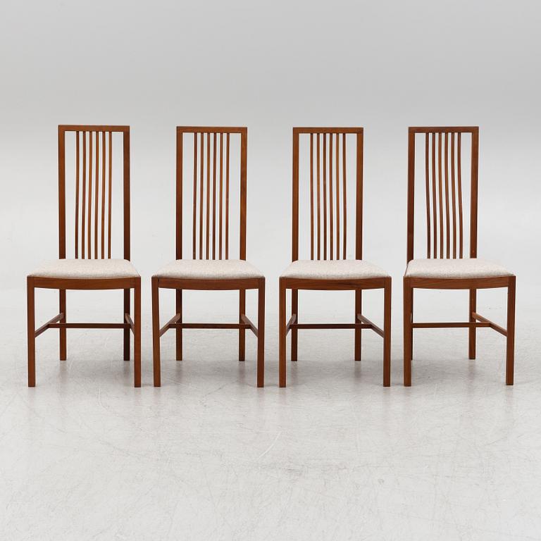 Chairs 4 pcs Carpenter master Johansson Markaryd, 2000s.