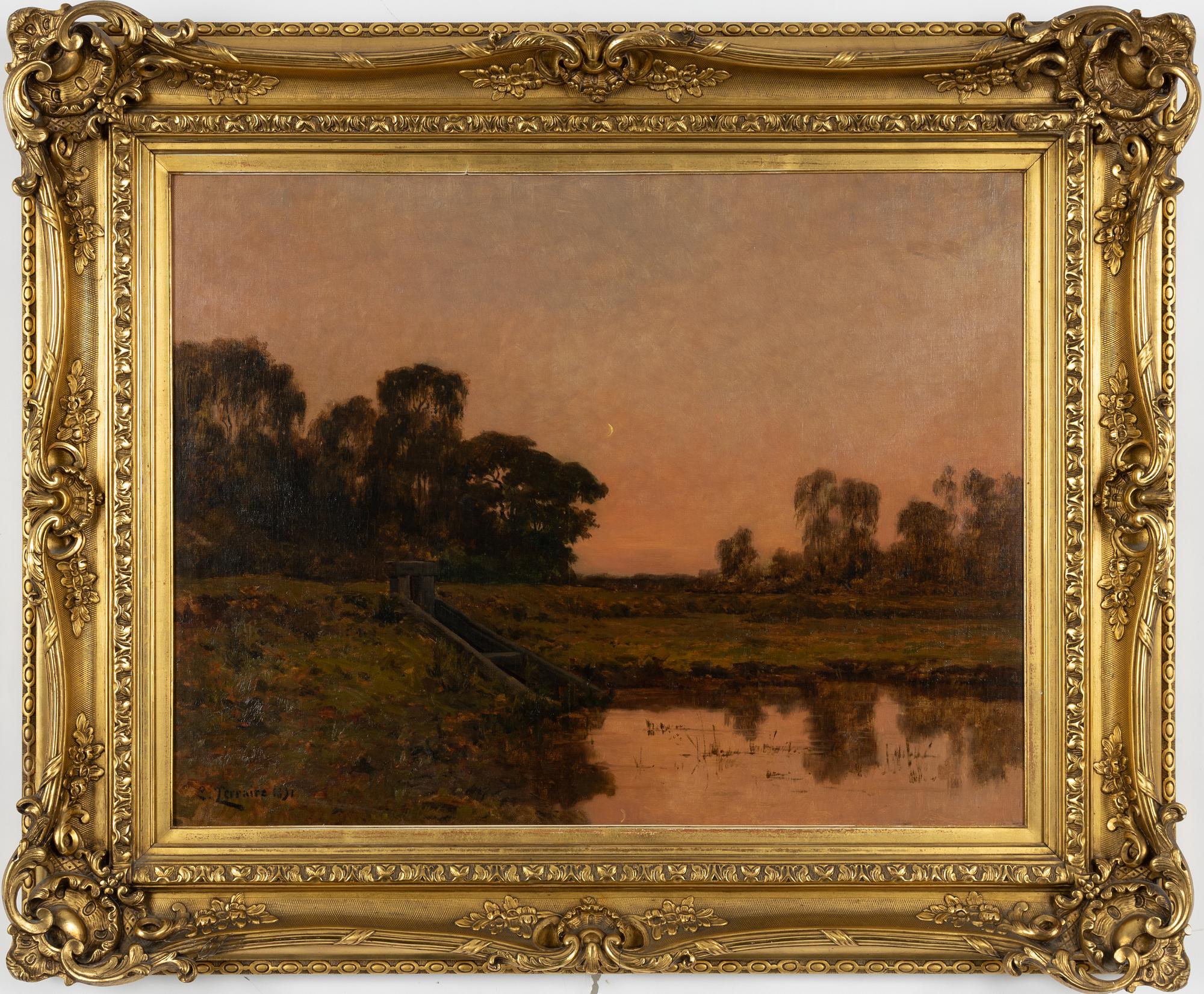 Clovis Frederick Terraire, Skymningslandskap.