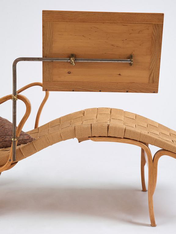 Bruno Mathsson, a rare easy chair for Firma Karl Mathsson, Värnamo, Sweden 1940s.