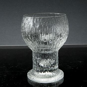 A 38 pcs Timo Sarpaneva glass service for Iittala 1970/80's.