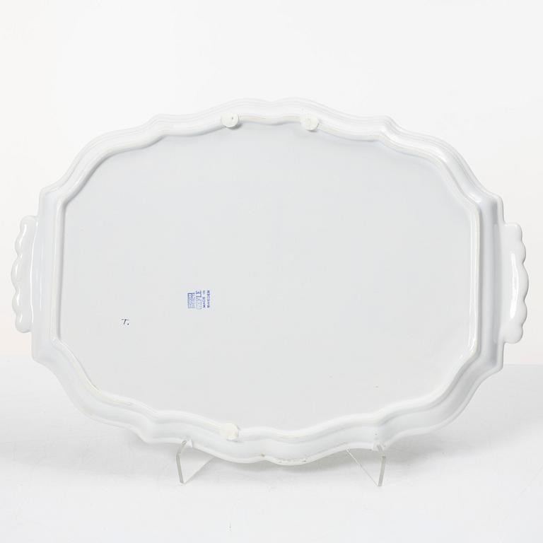 Arthur Percy, a tray, Gefle.
