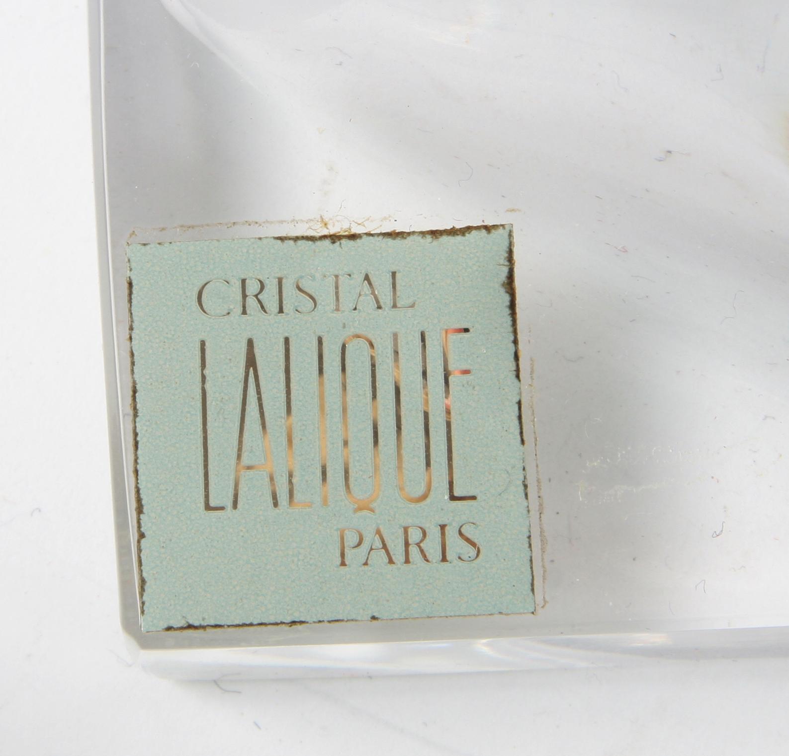 FIGURIN, glas, Lalique.