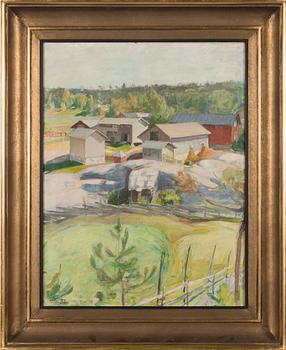 Pekka Halonen, oil on canvas, signed PH.