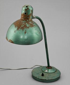 BORDSLAMPA, 1900-talets första hälft.