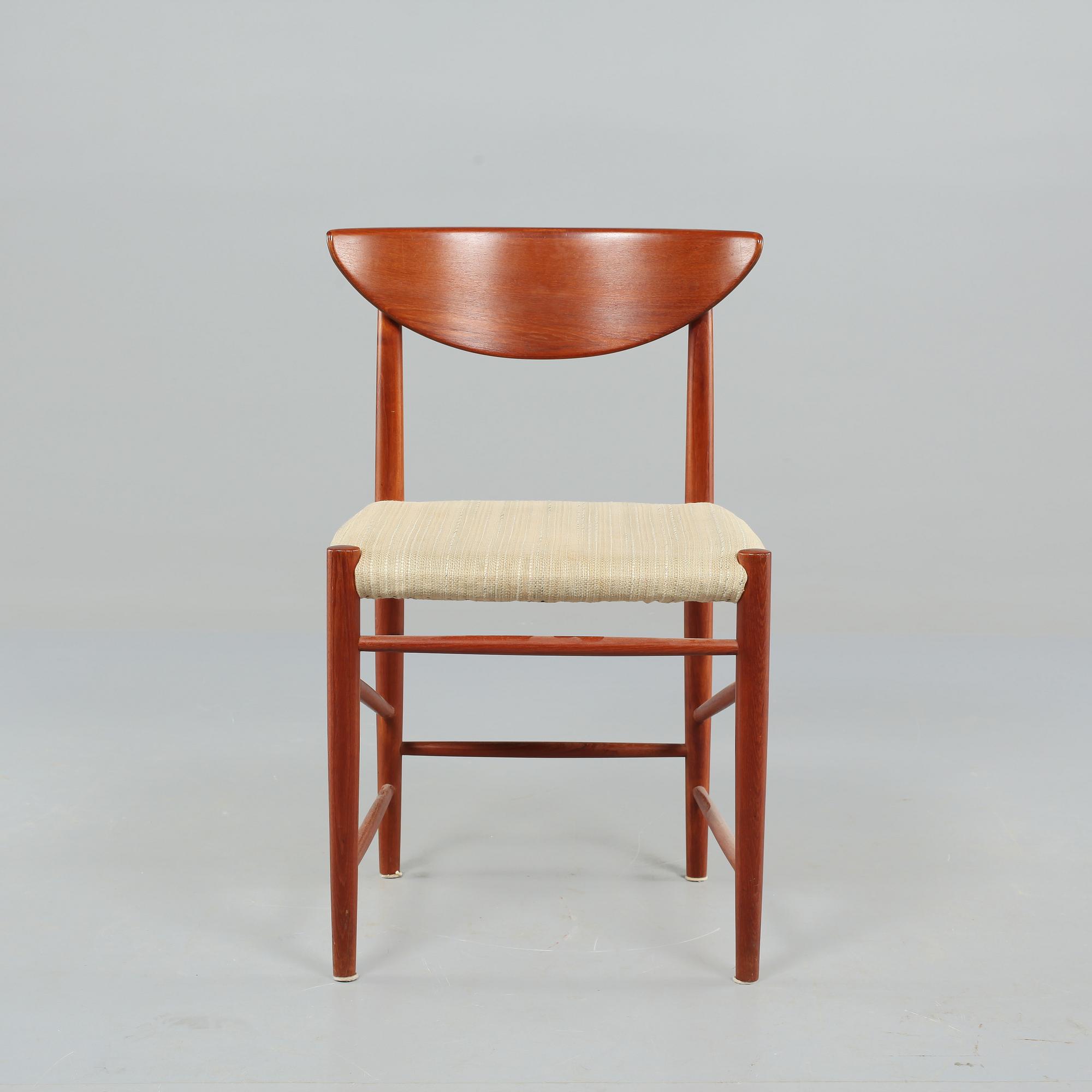 STOLAR, 4 st, "316", Peter Hvidt och Orla Mølgaard-NielsenSøborg Møbler, Danmark, 1950/1960-tal.