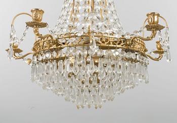 A SWEDISH CHANDELIERE 20 TH CENTURY.