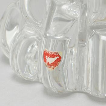 A pair of table lamps by Carl Fagerlund for Orrefors, third quarter of the 20th century.