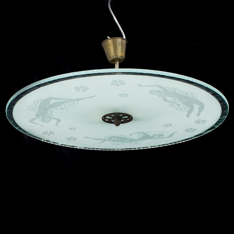 TAKPLAFOND, 1930-tal.
